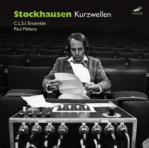 the album cover for Stockhausen - Kurzwellen