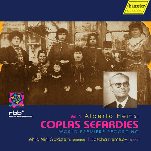 Hemsi / Goldstein / Nemtsov - Coplas Sefardies 1 - Music CD