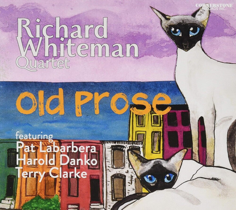 the album cover for Richard Whiteman Quartet - Old Prose
