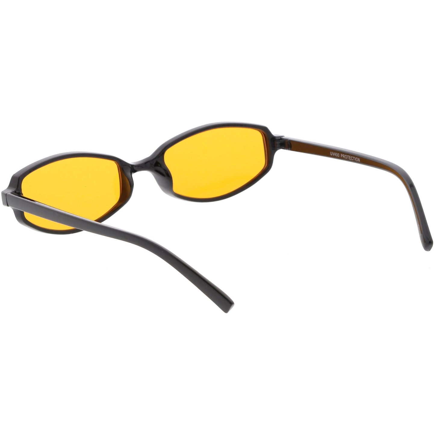 Retro Small Rectangle Color Toned Lens Sunglasses C751