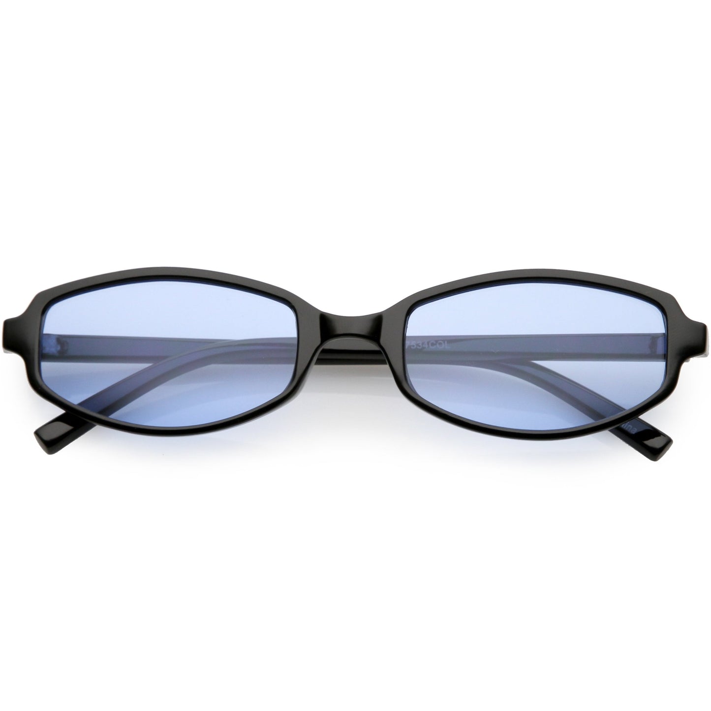 Retro Small Rectangle Color Toned Lens Sunglasses C751