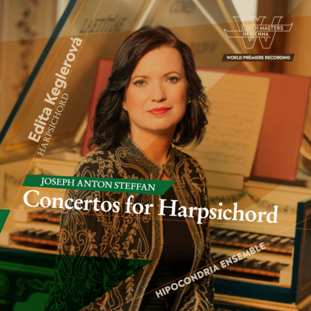 the album cover for Steffan / Keglerova / Hipocondria Ensemble - Concertos for Harpsichord