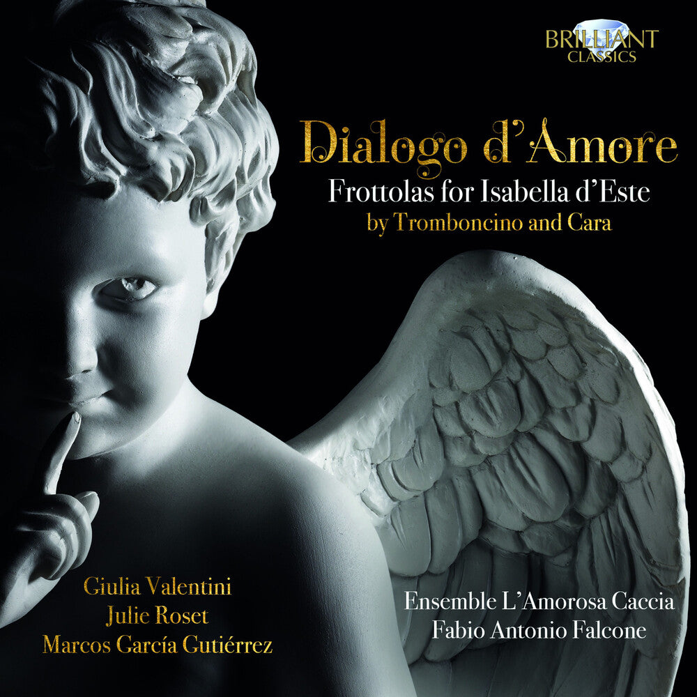the album cover for Cara / Valentini / Falcon - Dialogo D'amore