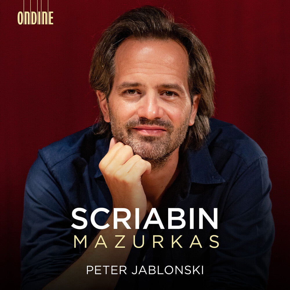 the album cover for Scriabin / Jablonski - Mazurkas