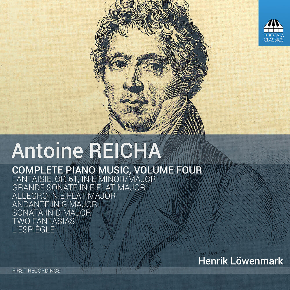 the album cover for Reicha / Lowenmark - Piano Music 4