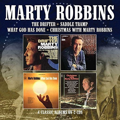 Robbins,marty - Drifter / Saddle Tramp / What God Has Done / Xmas - Music CD