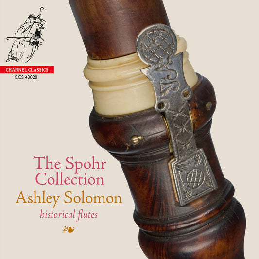 the album cover for Ashley Solomon - The Spohr Collection