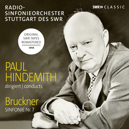 the album cover for Bruckner - Paul Hindemith Conducts Bruckner Symphony 7
