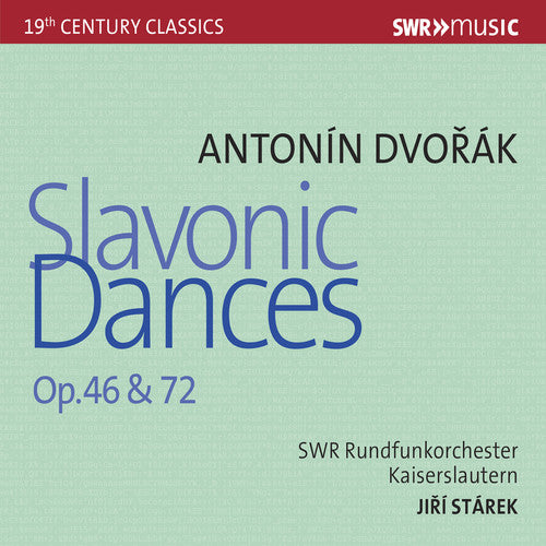 the album cover for Dvorak - Slavonic Dances