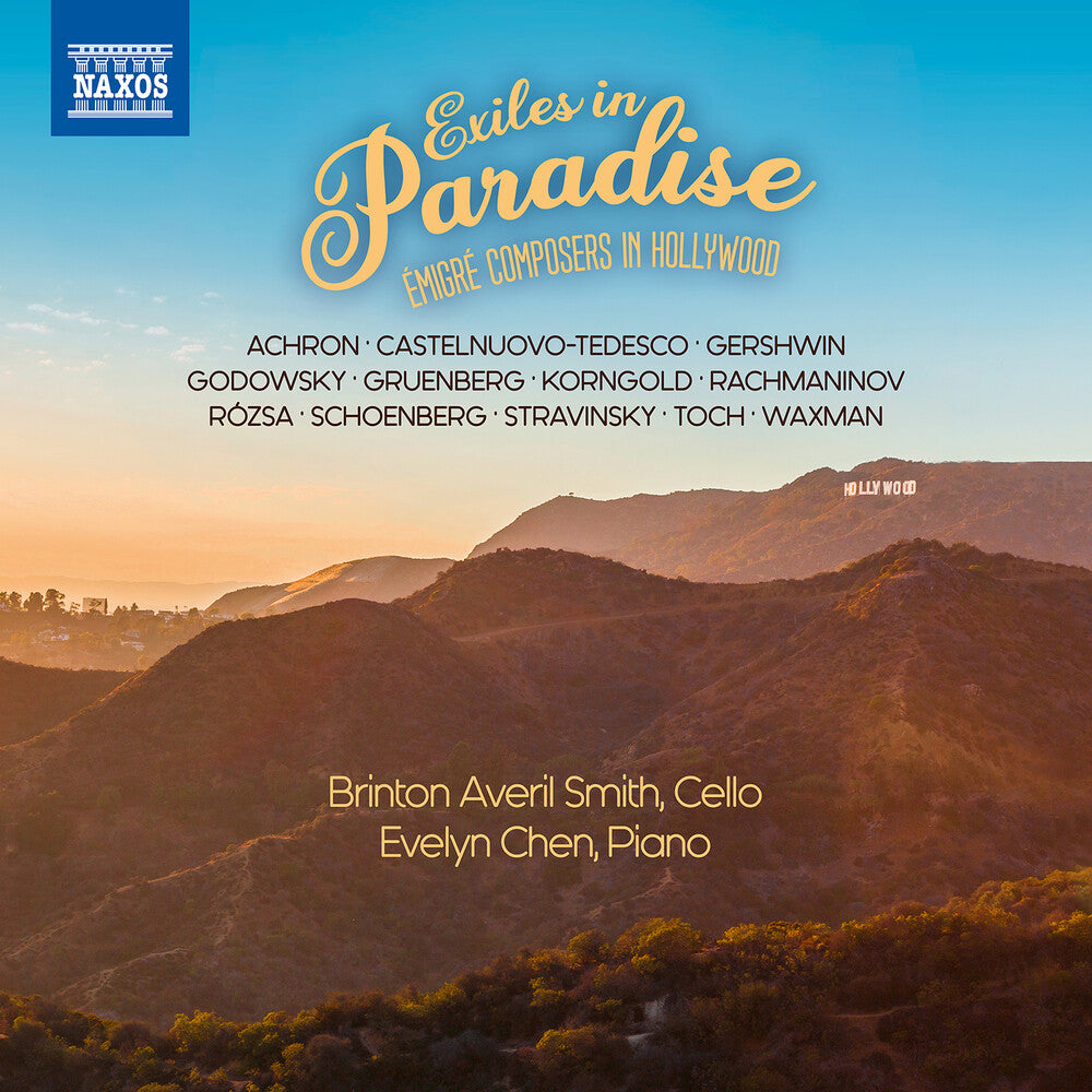 the album cover for Exiles In Paradise / Various - Exiles in Paradise