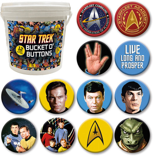 144 Unit Star Trek Bucket O' Buttons - 144 Unit Star Trek Bucket O' Buttons - Special Products