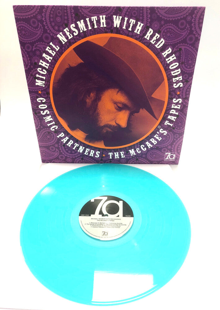 Michael Nesmith / Rhodes,Red - Cosmic Partners: The Mccabe's Tapes (Blue) [180 Gram] Vinyl Record