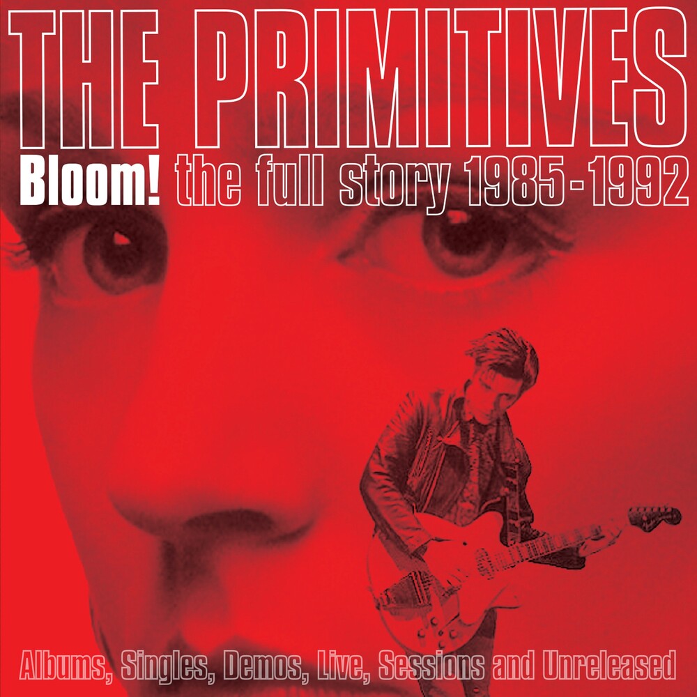the album cover for Primitives - Bloom! Full Story 1985-1992