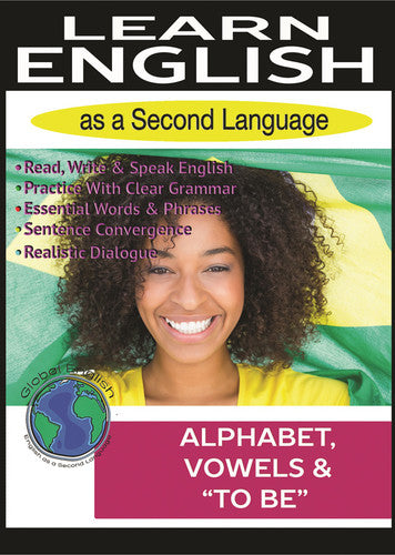 Learn Global English: Alphabet Vowels & To Be - Learn Global English: Alphabet Vowels & To Be - DVD