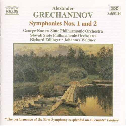 Grechaninov / Edlinger / Wildner / Slovak Phil - Symphonies 1 & 2 - Music CD