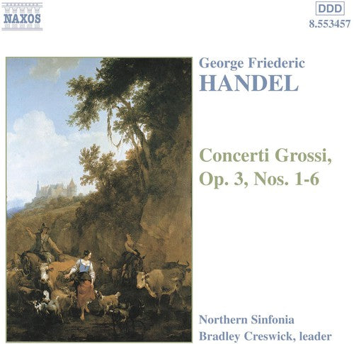 the album cover for Bradley Creswick - Concerti Grossi Op 3 Nos 1-6