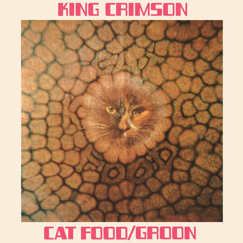 the album cover for King Crimson - Cat Food