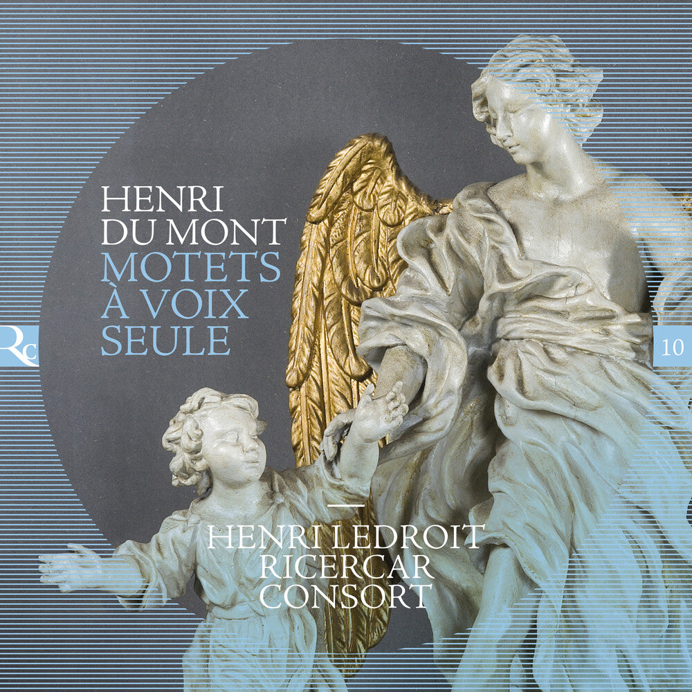 the album cover for Du Mont / Ledroit / Ricercar Consort - Motets a Voix Seule
