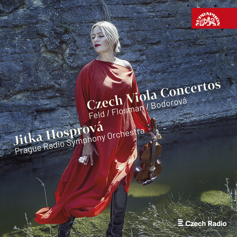 the album cover for Bodorova / Hosporova / Brauner - Czech Viola Concertos