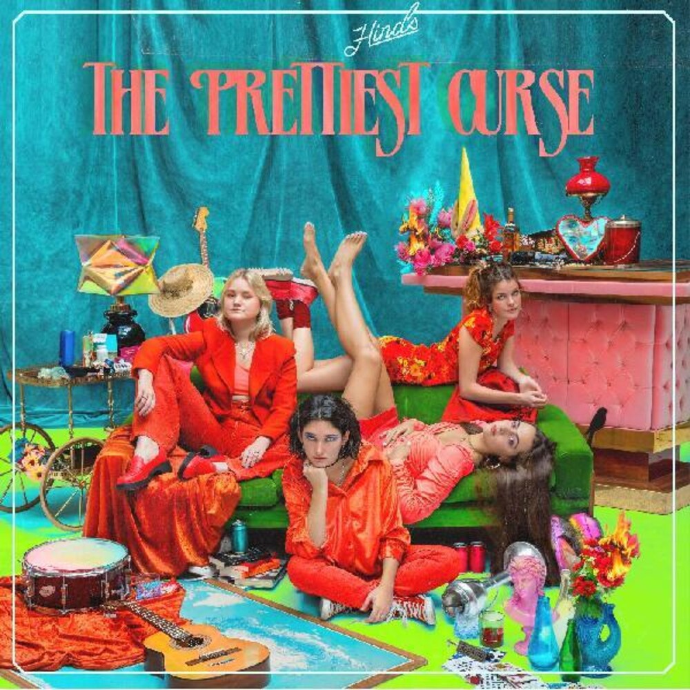 the album cover for Hinds - Prettiest Curse