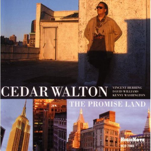 the album cover for Cedar Walton - The Promised Land