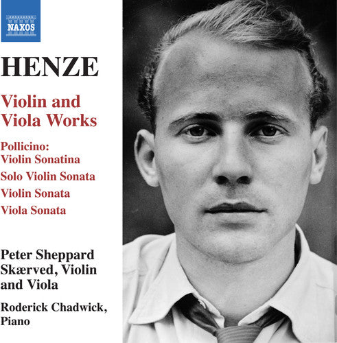 the album cover for Henze / Skaerved / Chadwick - Violin & Viola Works
