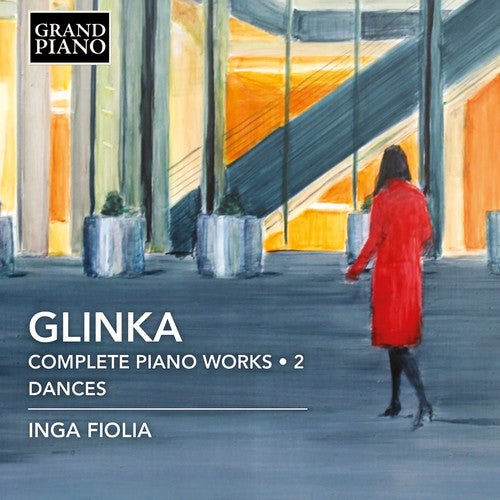 the album cover for Glinka / Fiolia - Complete Piano Works 2