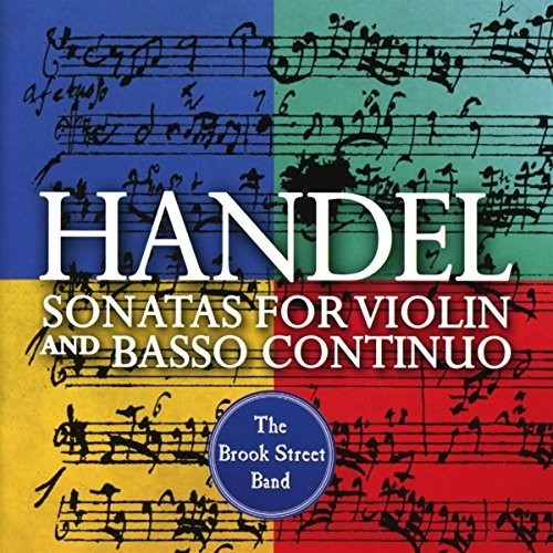 the album cover for Handel - Sonatas for Violin & Basso Continuo