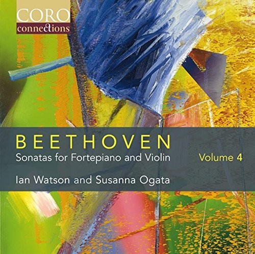 Beethoven / Watson / Ogata - Sonatas For Fortepiano & Violin 4 - Music CD