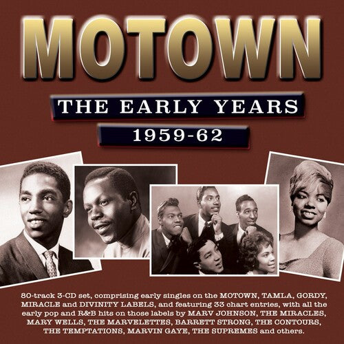 Motown: The Early Years 1959-62 / Various - Motown: The Early Years 1959-62 / Various - Music CD