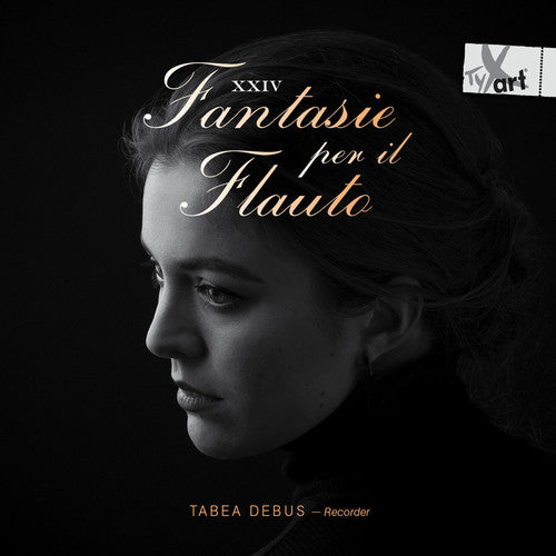 the album cover for Telemann / Debus - Xxiv Fantasie Per Il Flauto