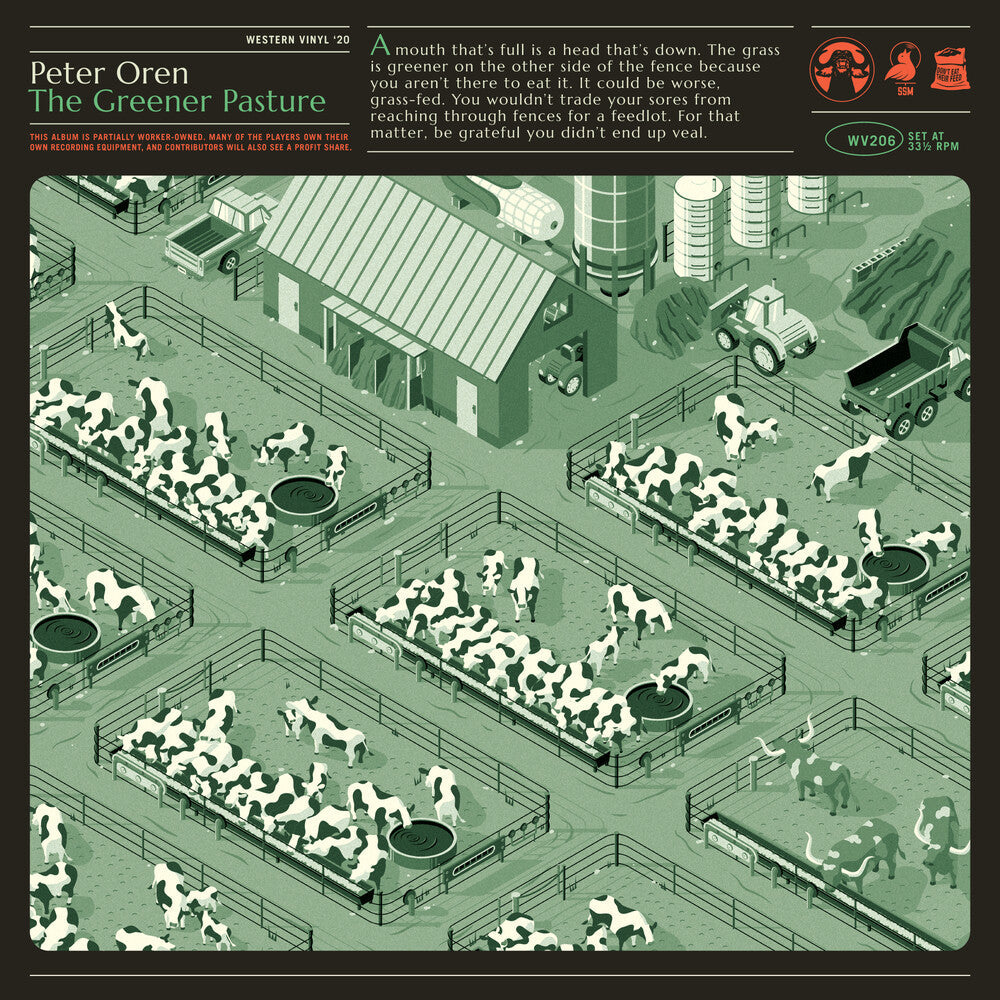 The Greener Pasture (Color Vinyl) [LP] Vinyl Record