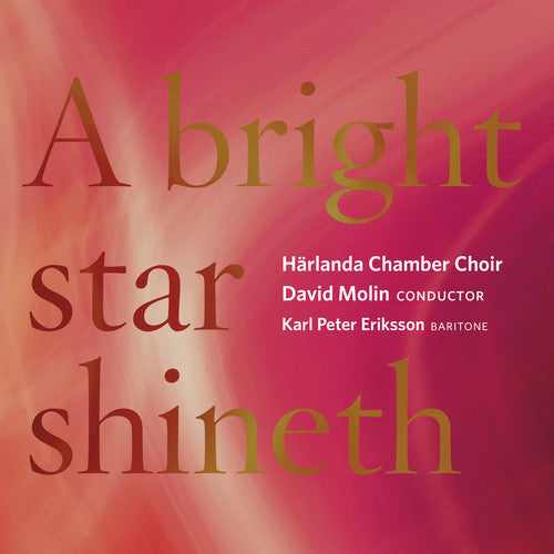 the album cover for Härlanda Chamber Choir - Bright Star Shineth