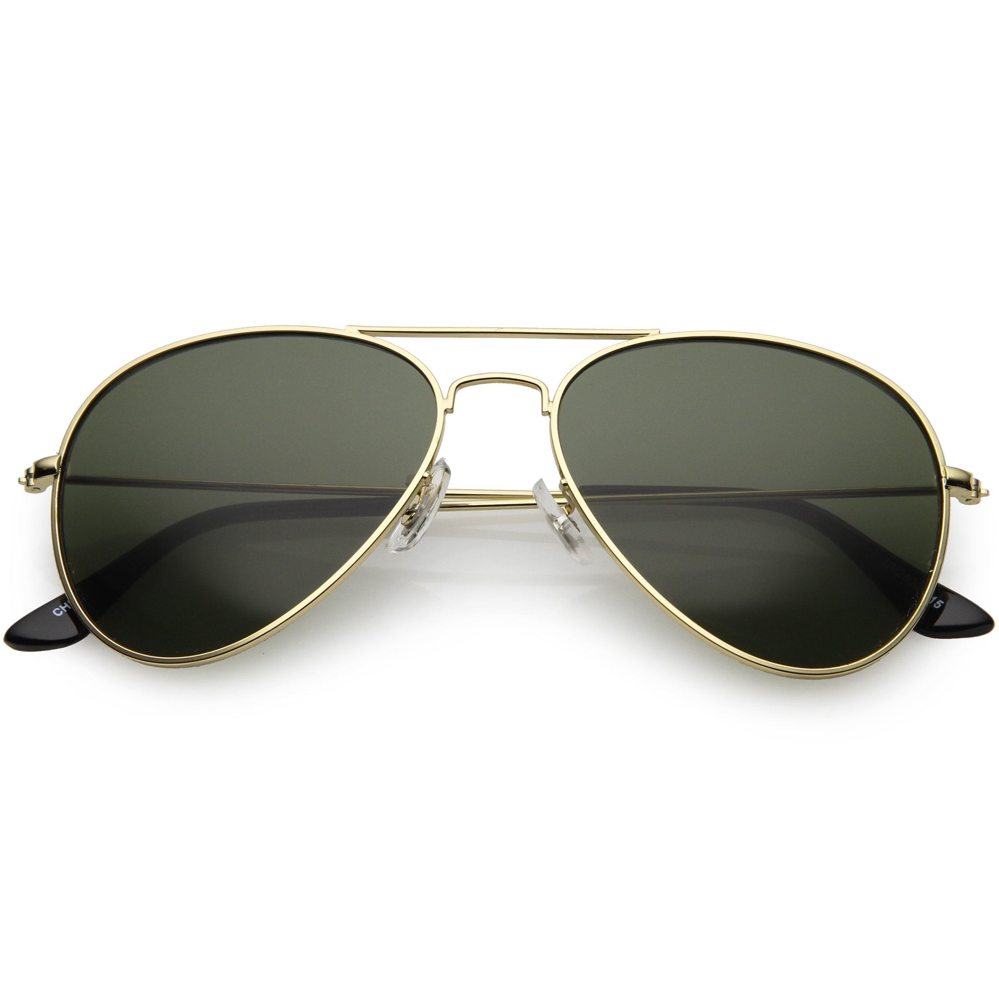 Original Classic Metal Military Aviator Sunglasses 1041 58mm