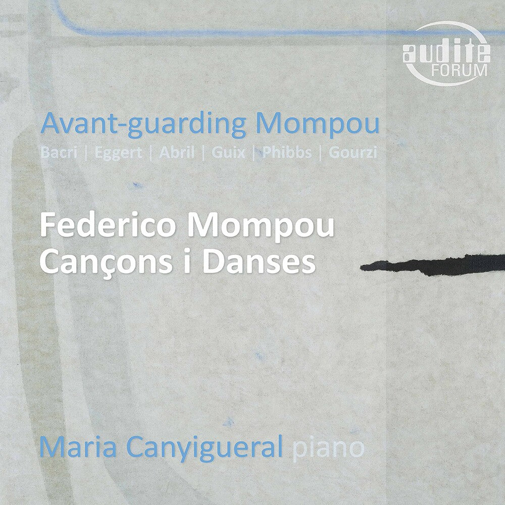the album cover for Avant-Guarding Mompou / Various - Avant-Guarding Mompou