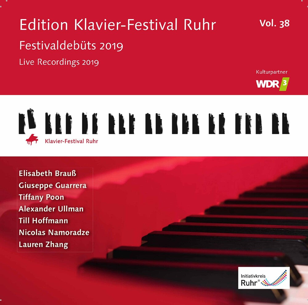 the album cover for Klavier-Festival Ruhr 37 / Various 3pk - Klavier-Festival Ruhr 37