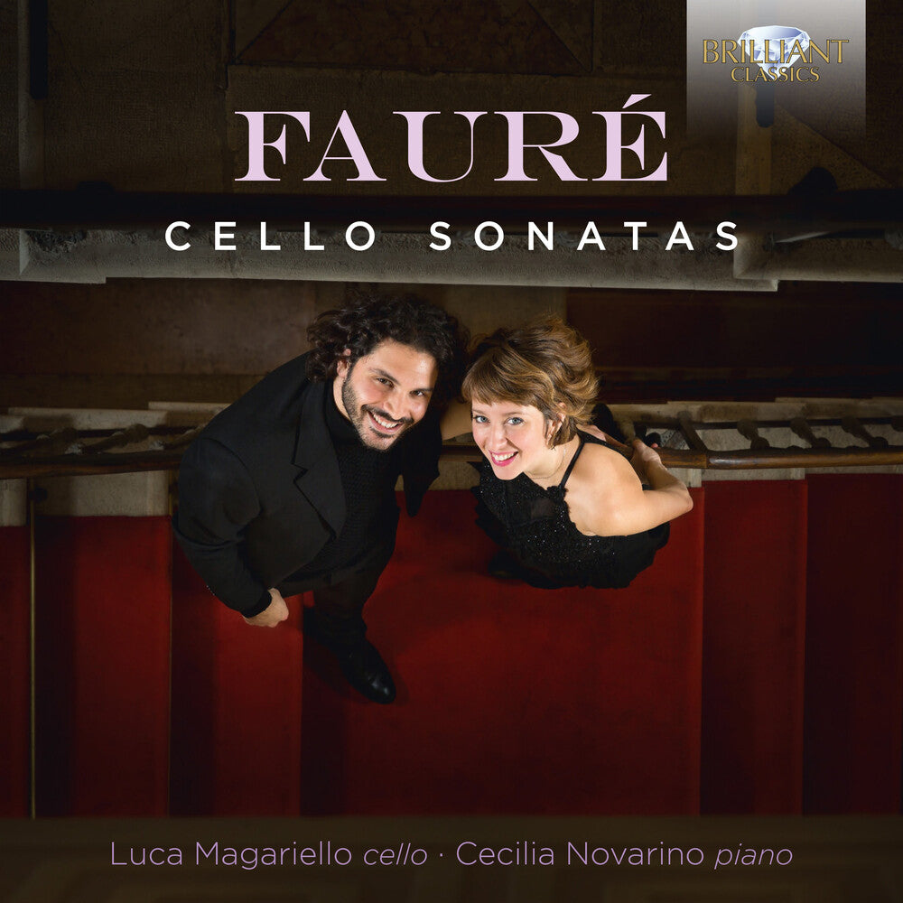 the album cover for Faure / Magariello / Novarino - Cello Sonatas
