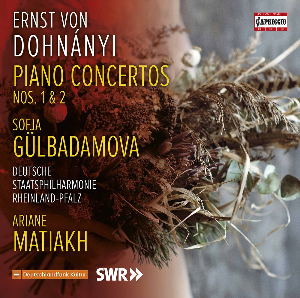 the album cover for Dohnanyi / Gulbadamova / Matiakh - Piano Concertos 1 & 2