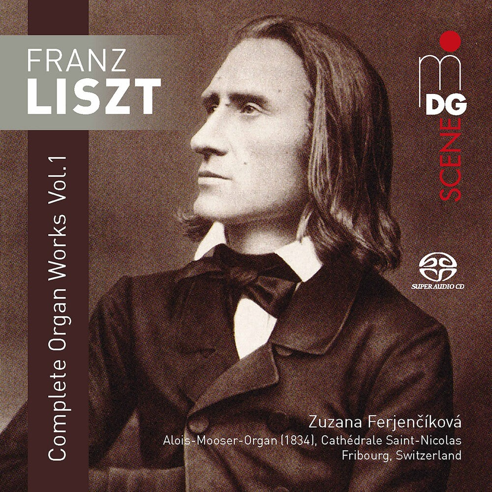the album cover for Liszt / Ferjencikova - Complete Organ Works 1