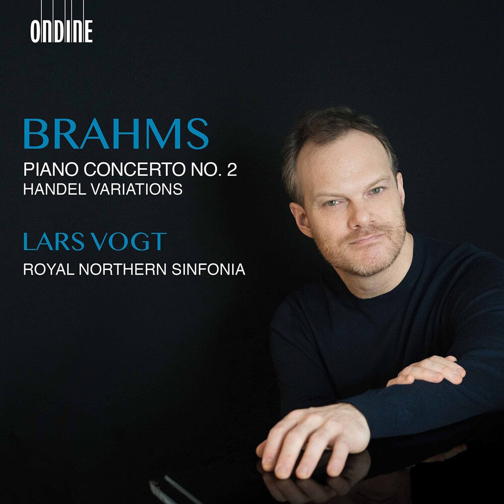 the album cover for Brahms / Vogt / Royal Northern Sinfonia - Piano Concerto 2