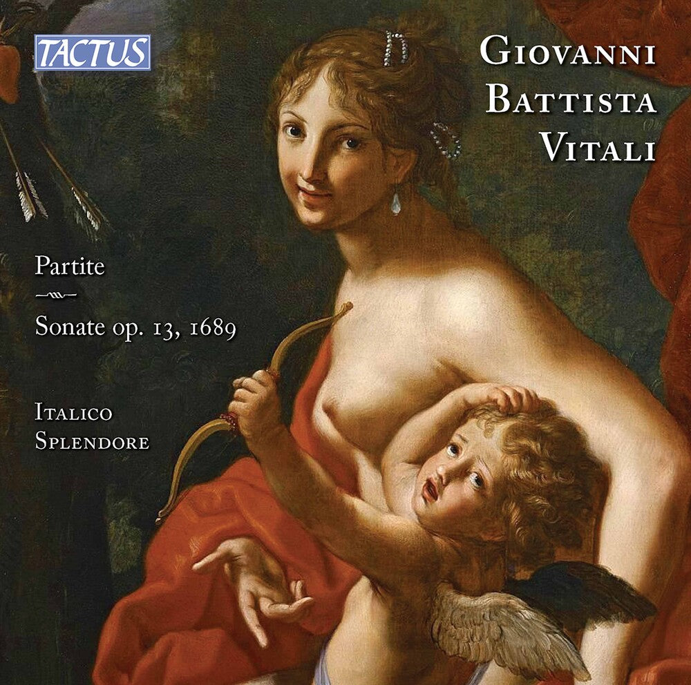 the album cover for Vitali / Italico Slendore - Partite / Sonate