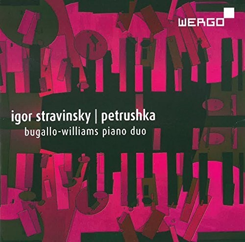 the album cover for Stravinsky - Petrushka