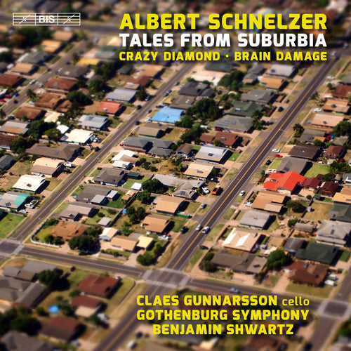 the album cover for Schnelzer / Gothenburg Symphony - Tales from Suburbia