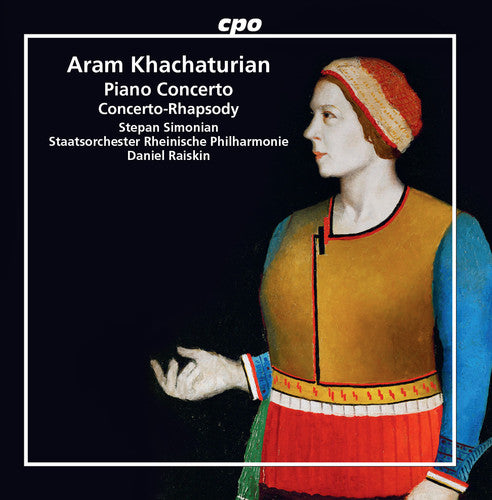 the album cover for Khachaturian / Simonian - Piano Concerto / Concerto Rhapsody