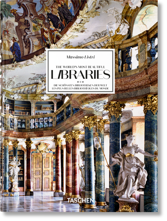 Massimo Listri. The World’s Most Beautiful Libraries. 45th Ed. (German, French, English) Book