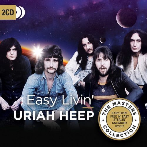the album cover for Uriah Heep - Easy Livin'
