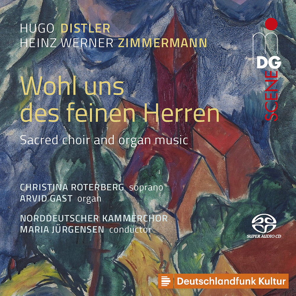 the album cover for Distler / Norddeutscher Kammerchor - Sacred Choir & Organ Music