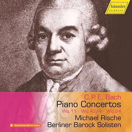 Bach,c.p.e. / Rische / Berliner Barock Solisten - Piano Concertos - Music CD