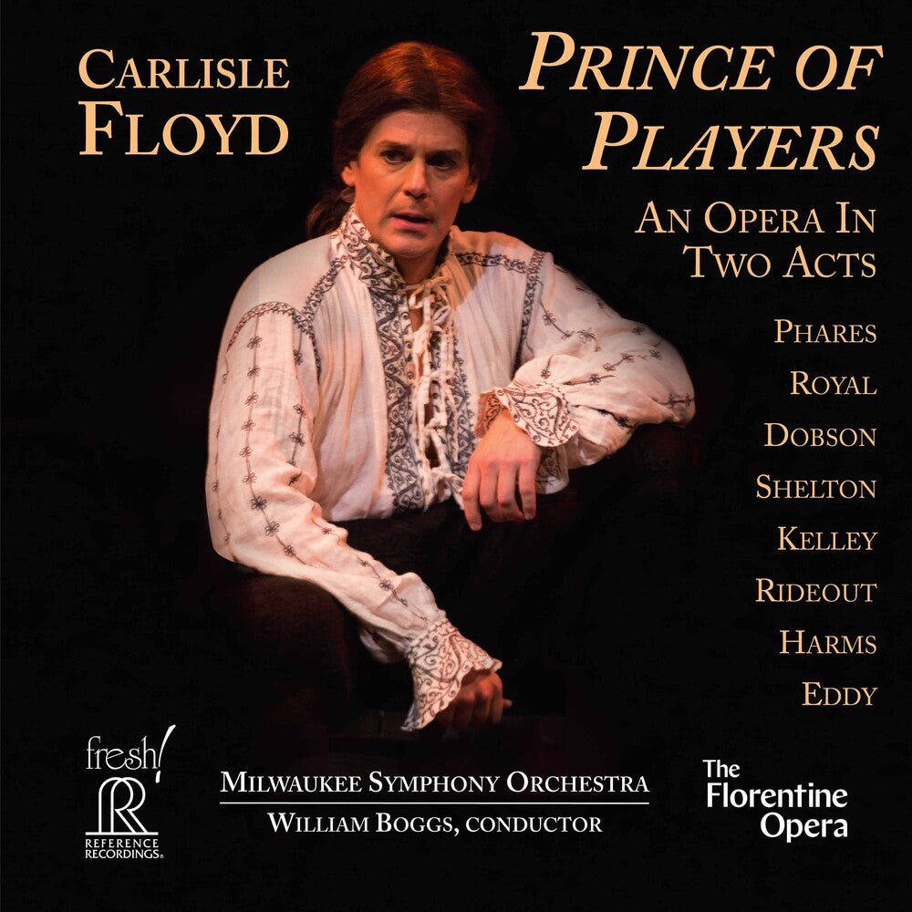 the album cover for Floyd / Florentine Opera / Boggs - Prince of Players