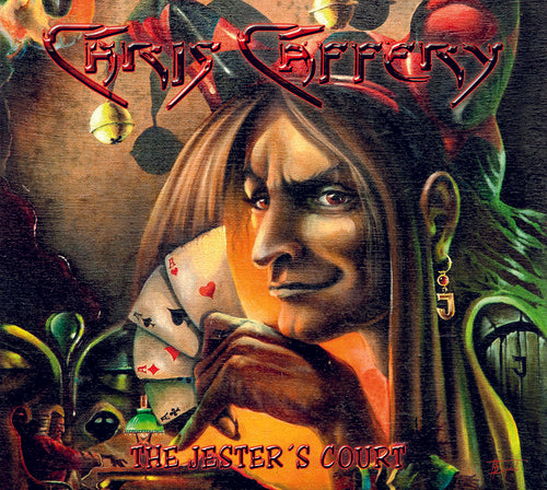 the album cover for Chris Caffery - The Jester's Court
